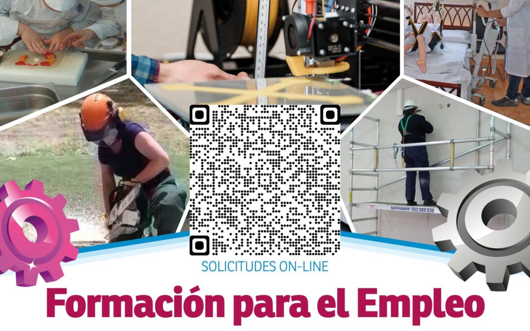 Cursos de formación gratuita gestionados por el Ayuntamiento de Alcalá ‘Formación para el empleo 2023-2024’